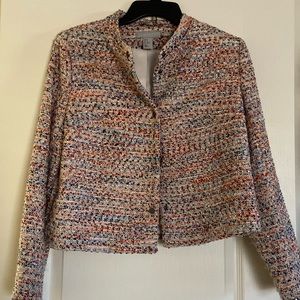 H&M Colorful Tweed Jacket